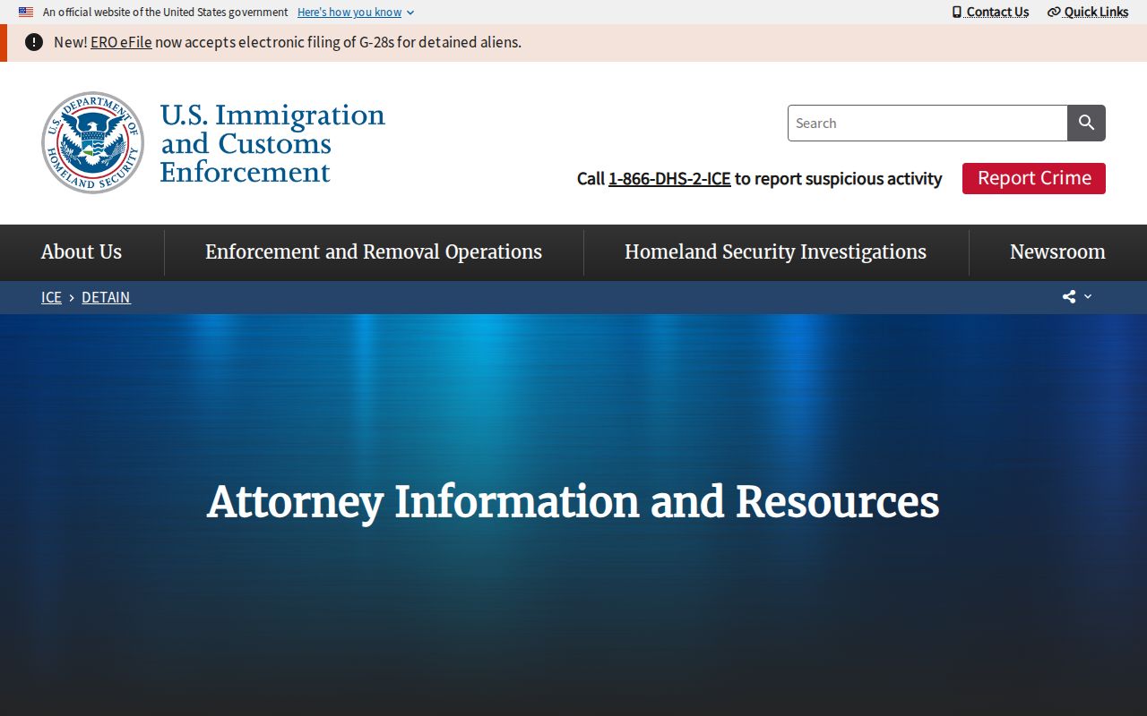 ICE detainee release guidance serving Grayson County